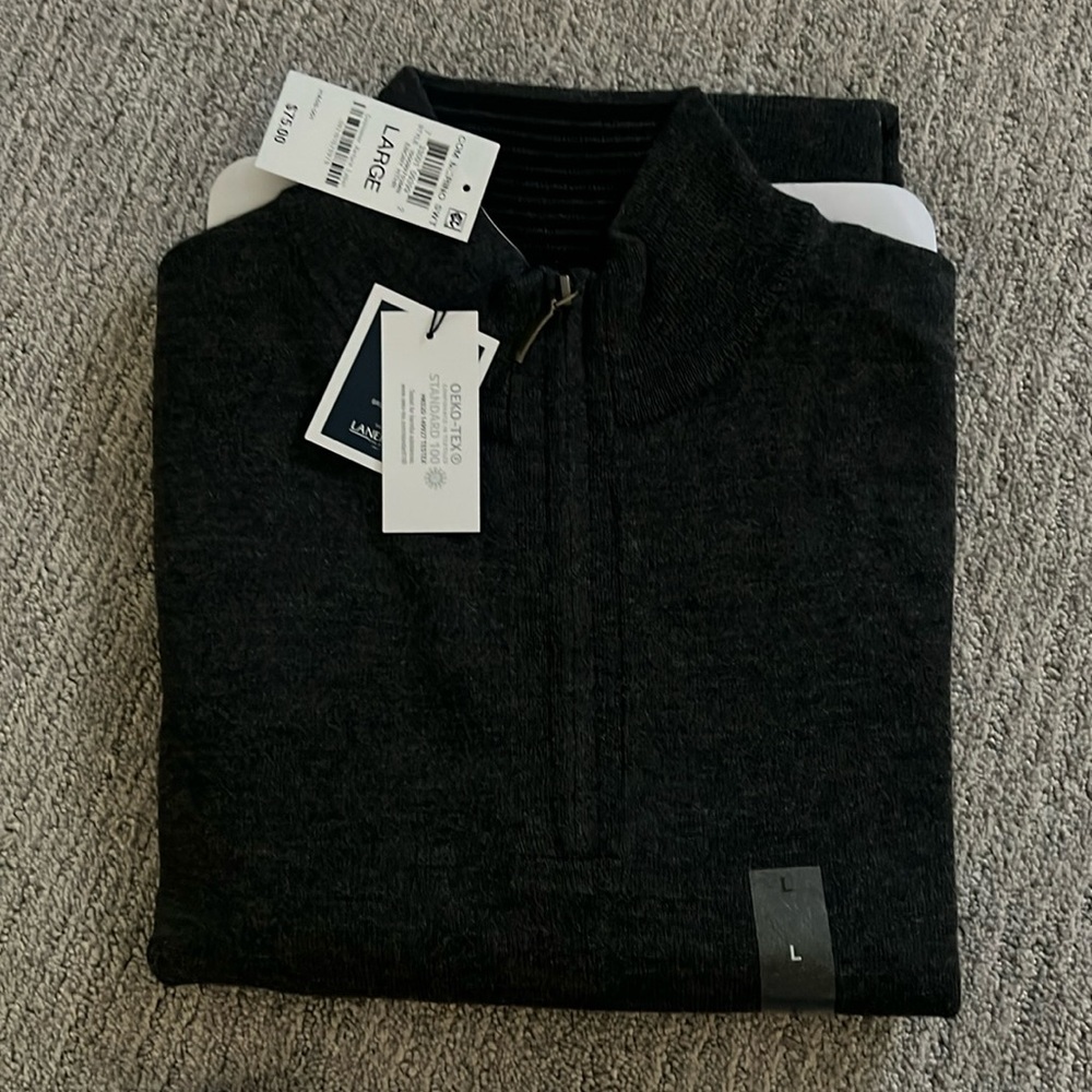 Club room men’s Marino wool blend sweater